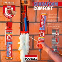 Soudafoam Comfort Akıllı Tabancalı Köpük